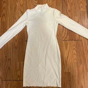 FashionNova Stayed In Ribbed Mini Dress